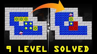 Sokoban level 9 solved !!!!! || Kids Gamer || Sokoban