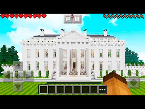 HOW TO BUILD THE WHITE HOUSE IN MINECRAFT! (MINECRAFT EDUCATIONAL VIDEO)