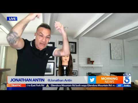 Celebrity Hairstylist Jonathan Antin Gives Tips on...