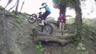 preview picture of video 'Trials Training at The Trials Park 2012'