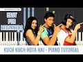 Kuch Kuch Hota Hai - Piano Tutorial [EASY] with Notes - FULL Song