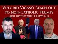 Why Viganò Reached out to Non-Catholic Trump? Bible History with Fr Dave Nix