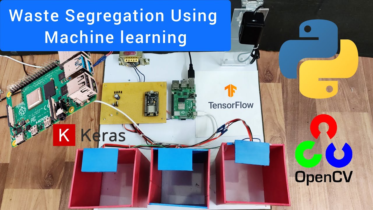 Waste Segregation using Raspberry pi || Machine Learning || Python || IOT