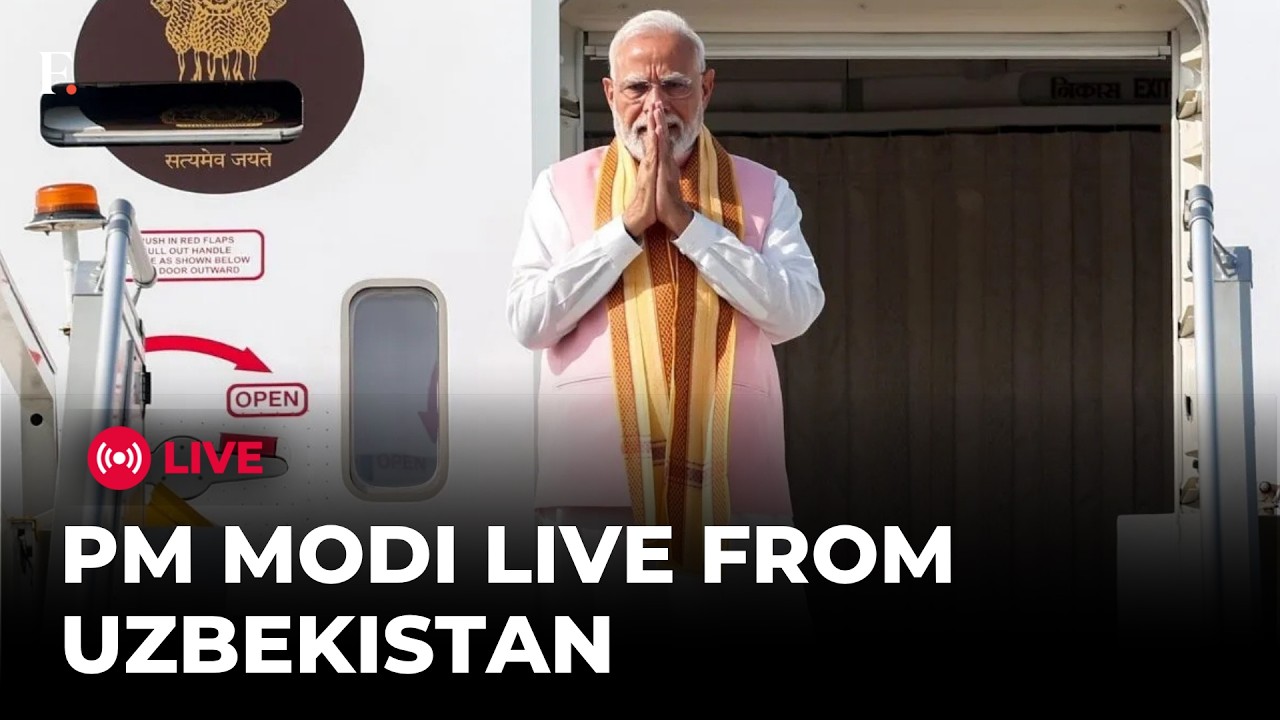 PM MODI LIVE | PM Modi Begins 4-Day Central Asia Visit | Lays Wreath At Yangi Uzbekistan Monument