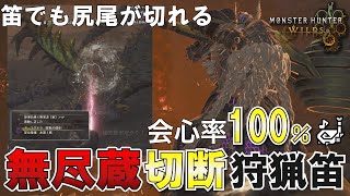 【モンハンワイルズ】会心率100％！無尽蔵切断狩猟笛が楽しすぎたｗおすすめ最強装備構成を紹介