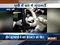 Watch: Bus conductor thrashed by goons in Uttar Pradesh's Hapur
