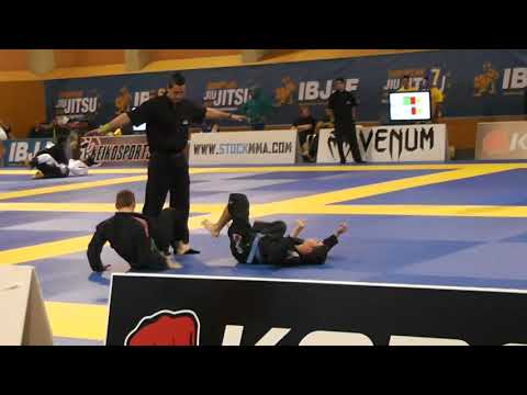 Lee Renaut 2013 IBJJF Europeans 2nd match
