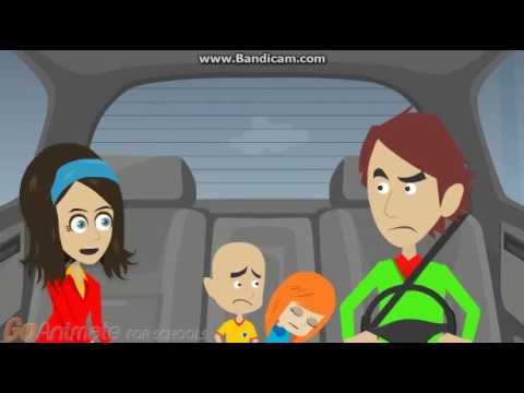 Caillou's Vacation Pt 1: The Car Ride