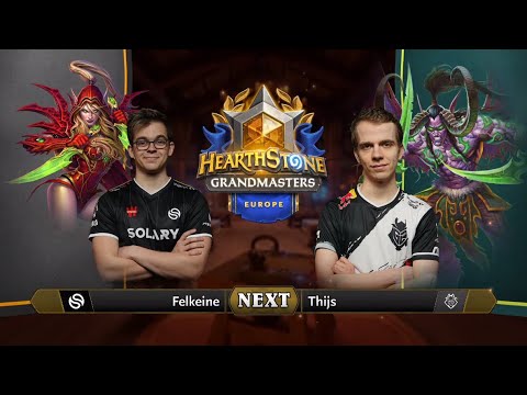 Felkeine vs Thijs - Group A Elimination - Hearthstone Grandmasters Europe 2020 Season 1 - Week 2