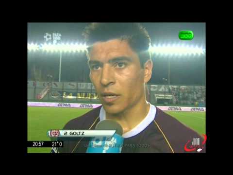 DECLARACION GOLTZ - ARSENAL 1 LANUS 0 - FECHA 5 (01 09 2012)