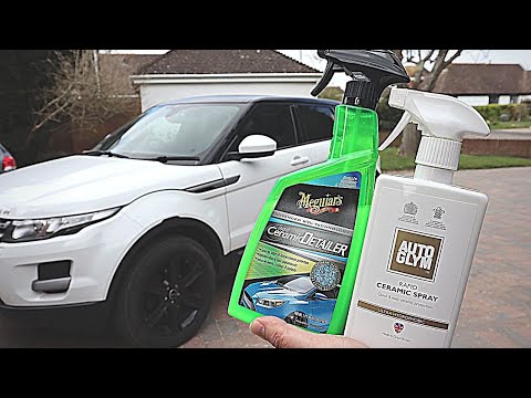 Autoglym Rapid Ceramic Spray V Meguiars Hybrid Ceramic Detailer | Battle of the Halfords Ceramics