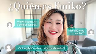 はじめまして！ペルー在住、話せるチカラを育てるスペイン語コーチのえみこです