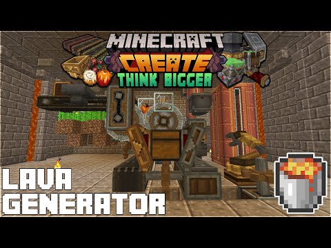 Surviving With Create 0.3.1 :: E17 - Lava Generator