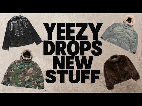 NEW YEEZY STUFF, Parkas, Duffle Bag, Slides + MUCH MORE !
