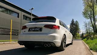 Video: Ulter Duplex Sportauspuff Audi S3 8V Sportback 