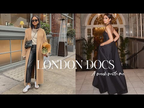 LONDON DOCS | ATTENDING THE BAFTAS, MY FAVE VINTAGE STORE IN LONDON & SKINCARE ROUTINE vlog