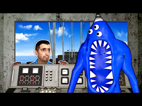 Hiding from MONSTERS on a SHIP! - Garry's Mod Hide and Seek