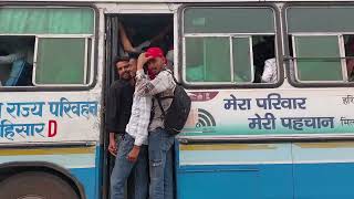 rush driving haryana roadways