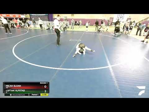 63-67 Lbs Round 1 - Micah Sloan, MN Vs Loftan Alfstad, IA B92a
