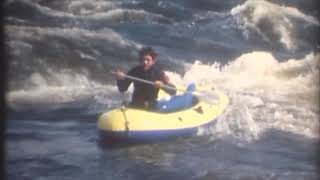 preview picture of video 'Rafting i Glomma - mai 1981 - Gammelbrua Tolga'