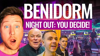 CRAZY scenes on the BENIDORM strip! WILD BAR CRAWL chosen by My subscribers