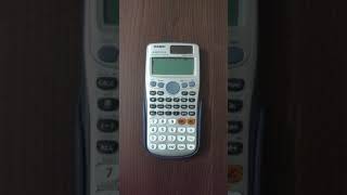 Converting a decimal number to its binary form using CASIO fx-991ES Plus scientific calculator