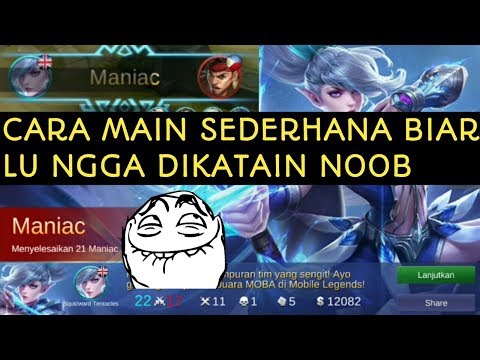 TUTORIAL : TIPS & TRICK MIYA (MANIAC) MOBILE LEGENDS