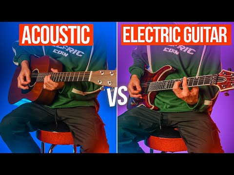 Acoustic vs Electric Guitar