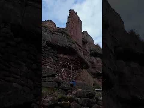 SHORT JOURNEYS #19 | ALSACE - Burgruine Schöneck / Château de Schœneck Walking Medieval Castle 4K
