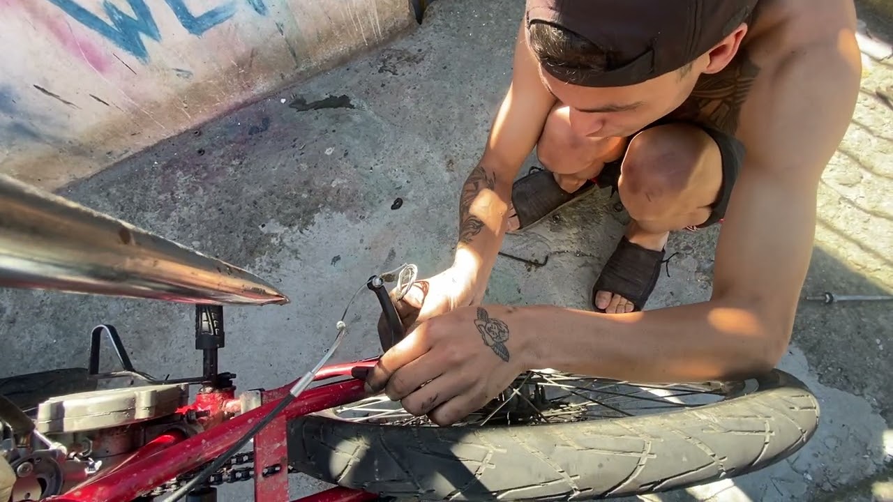 ARRUMANDO A MOTORIZADA DO PEDRINHO PART 2