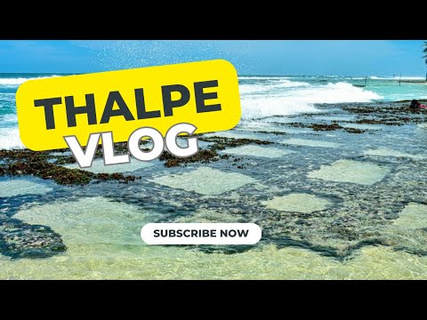 Thalpe Beach | vlog with chathu