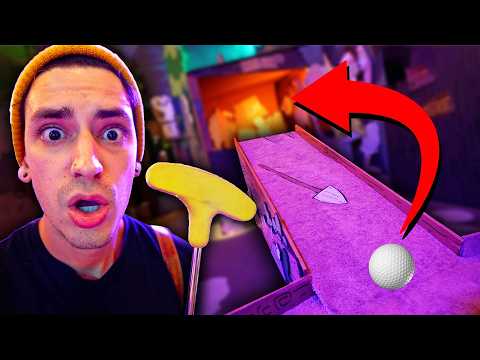 I Went To The WEIRDEST Putt-Putt Course Ever!