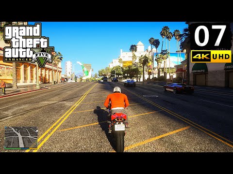 Grand Theft Auto V Enhanced Edition Gameplay Walkthrough Part 7 - PC 4K 60FPS No Commentary