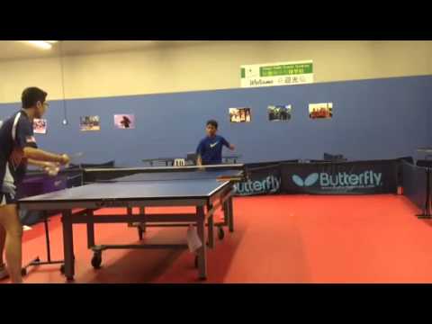 Samanyu training with coach Yang