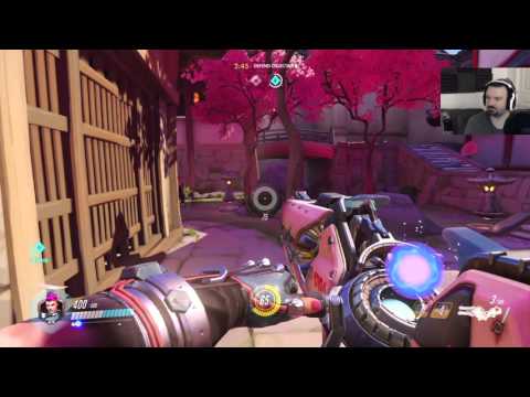 Overwatch Beta gameplay pt9 - Zarya the Tank