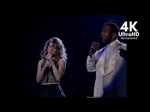 One Sweet Day - Mariah Carey ft. Boyz II Men (Live at 38th Annual Grammy Awards 1996) [4K RMST AI]