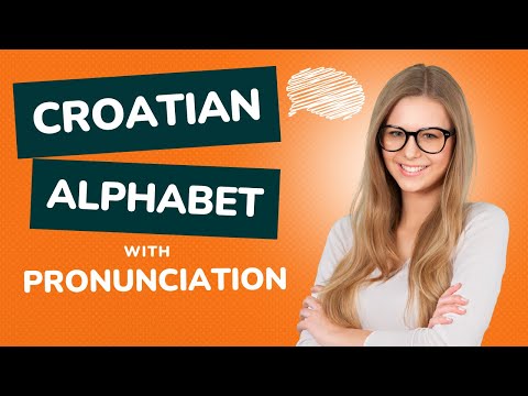 Learn Croatian Alphabet Pronunciation