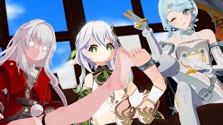 Hoyoverse likes FEET and Robots