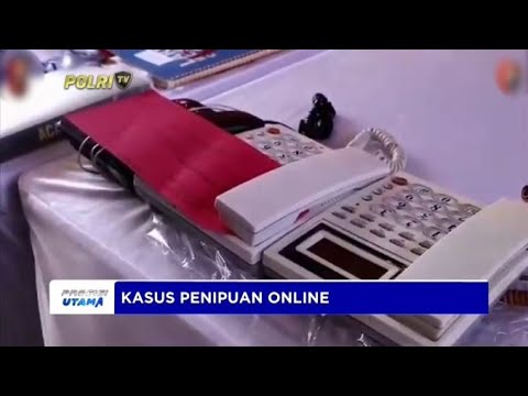 POLDA JABAR RILIS KASUS PENIPUAN ONLINE