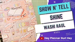 💜 New Year's Eve Happy Mail 💜 washi and shine sticker studio kits 🍾⭐🌟December 31, 2024