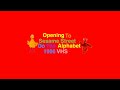 Opening To Sesame Street Do The Alphabet 1996 VHS
