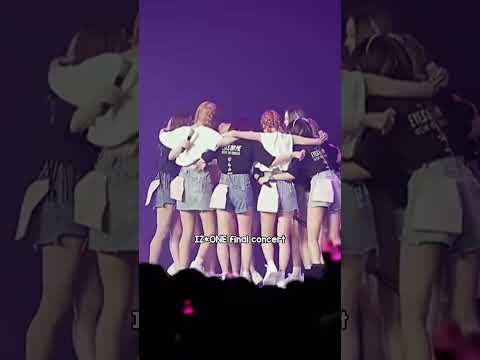 Kpop moments that broke my heart 💔 (izone last concert) #shorts #kpop