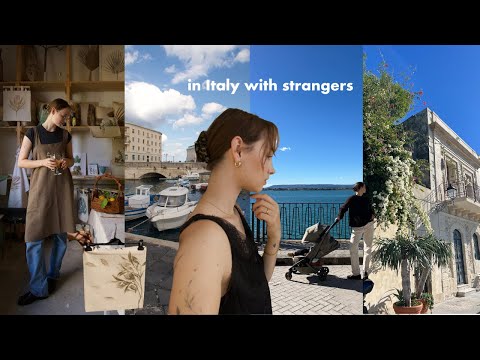 Italy vlog 🇮🇹 flower press workshop, island adventures & romantic long table dinners