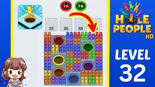 Hole People Level 32 Solution - Hole People Level 32 Solution Walkthrough