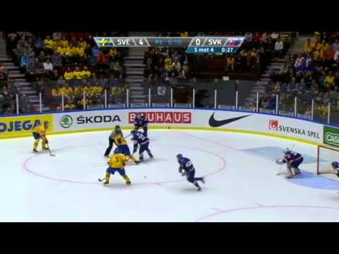 JVM 2014: Sverige - Slovakien 6-0 (HighLights)