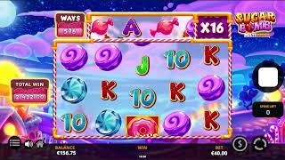 Sugar Bomb MultiBoost Slot Bonus Game Super Big Win 🤑