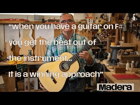 Pablo Requena Classical Guitar Maker  Interview at his workshop in South Spain