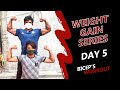 Biceps workout in lockdown Day -5