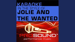 Boom (Karaoke With Background Vocals) (In the style of Jolie and The Wanted)