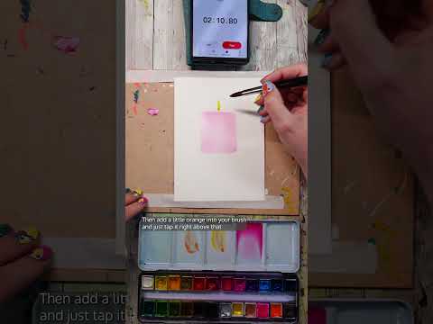 Easy birthday card in under 10 minutes!